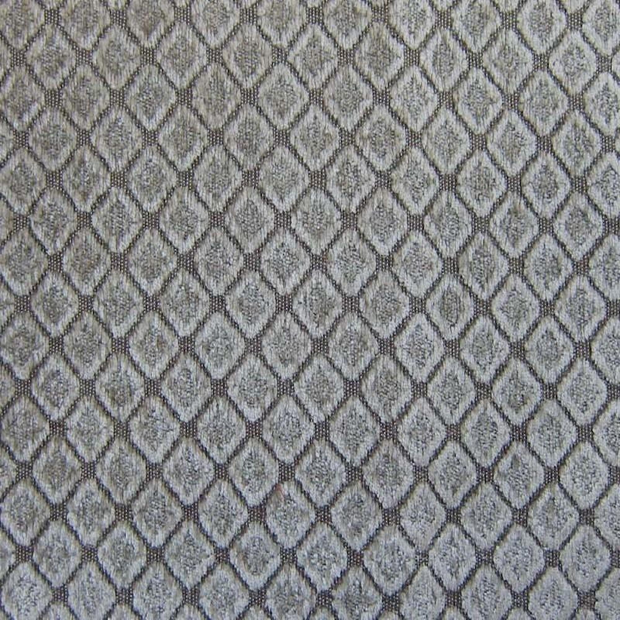 Tiles fabric in color Straw showcasing fabric diamond shaped chenille upholstery fabric & drapery & curtain fabric.