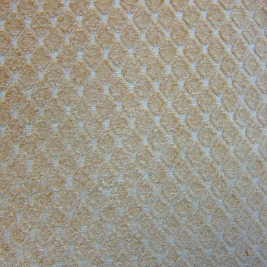 Tiles fabric in color Ivory showcasing fabric diamond shaped chenille upholstery fabric & drapery & curtain fabric.