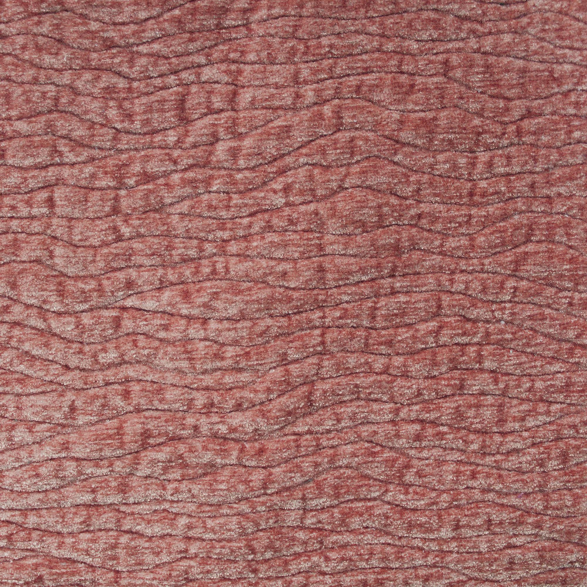 Tyson fabric in color Rose showcasing fabric embossed animal skin chenille upholstery fabric.