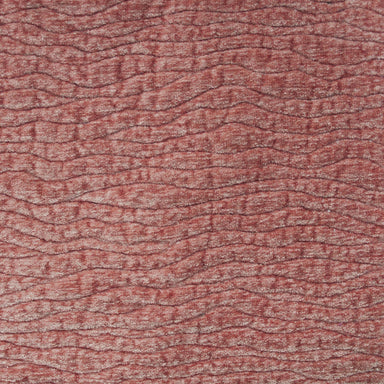 Tyson fabric in color Rose showcasing fabric embossed animal skin chenille upholstery fabric.