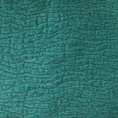 Tyson fabric in color Turquoise showcasing fabric embossed animal skin chenille upholstery fabric.