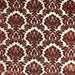 Valentino fabric in color Orange showcasing fabric traditional damask cut velvet upholstery fabric & drapery & curtain fabric.