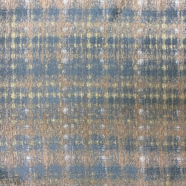 Vera fabric in color Denim showcasing fabric multicolor chenille upholstery fabric & drapery & curtain fabric.