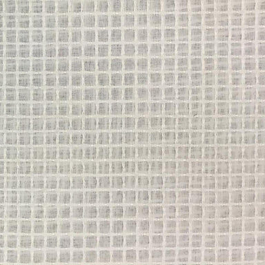Victoria Fabric | Square Design Sheer Fabric | Drapery & Curtain Fabric