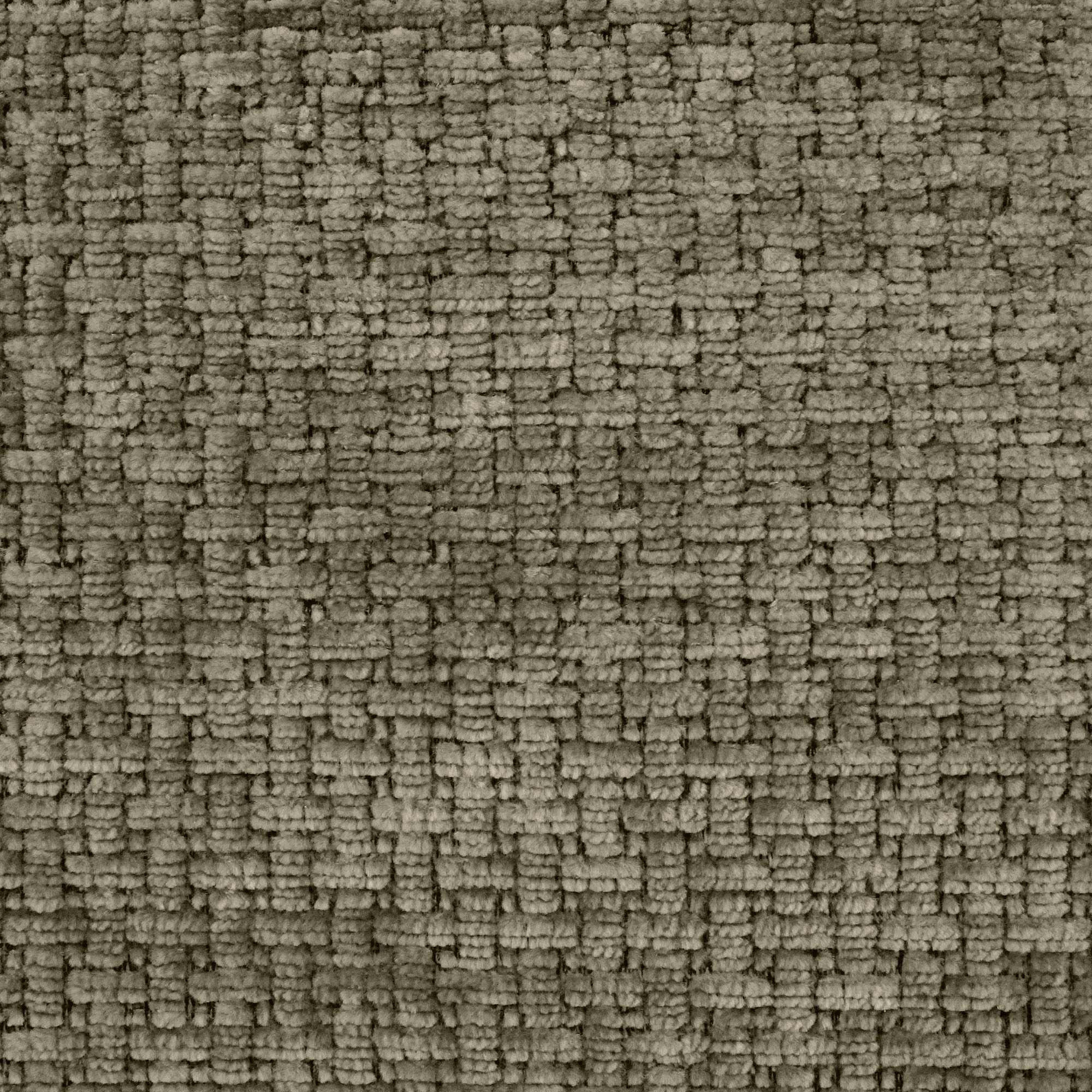 Zade fabric in color Taupe showcasing fabric woven textured chenille upholstery fabric.