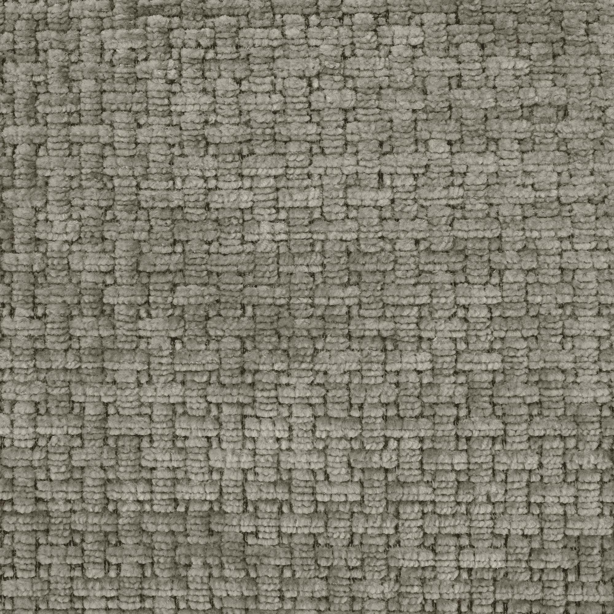 Zade fabric in color Silver showcasing fabric woven textured chenille upholstery fabric.