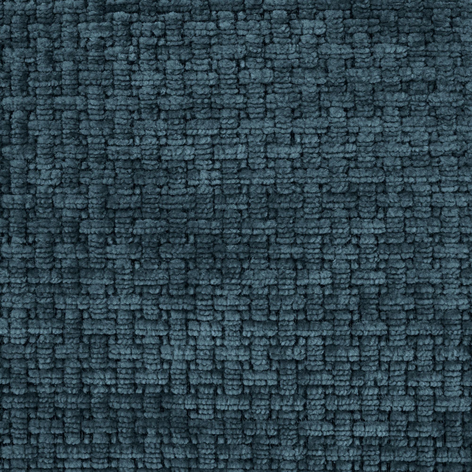 Zade fabric in color Denim showcasing fabric woven textured chenille upholstery fabric.