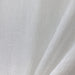 Zeek fabric in color White showcasing fabric zig zag metallic embroidered sheer drapery & curtain fabric.
