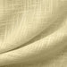 Zeil fabric in color Cream showcasing fabric solid metallic thread sheer drapery & curtain fabric.