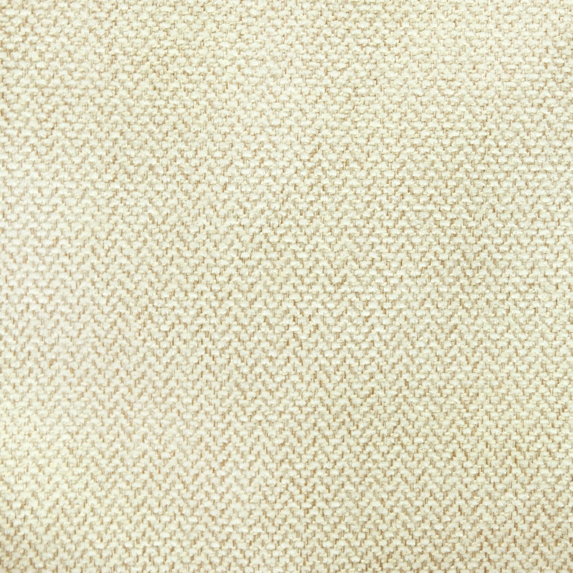 Zena fabric in color Beige showcasing fabric zigzag chevron chenille upholstery fabric.
