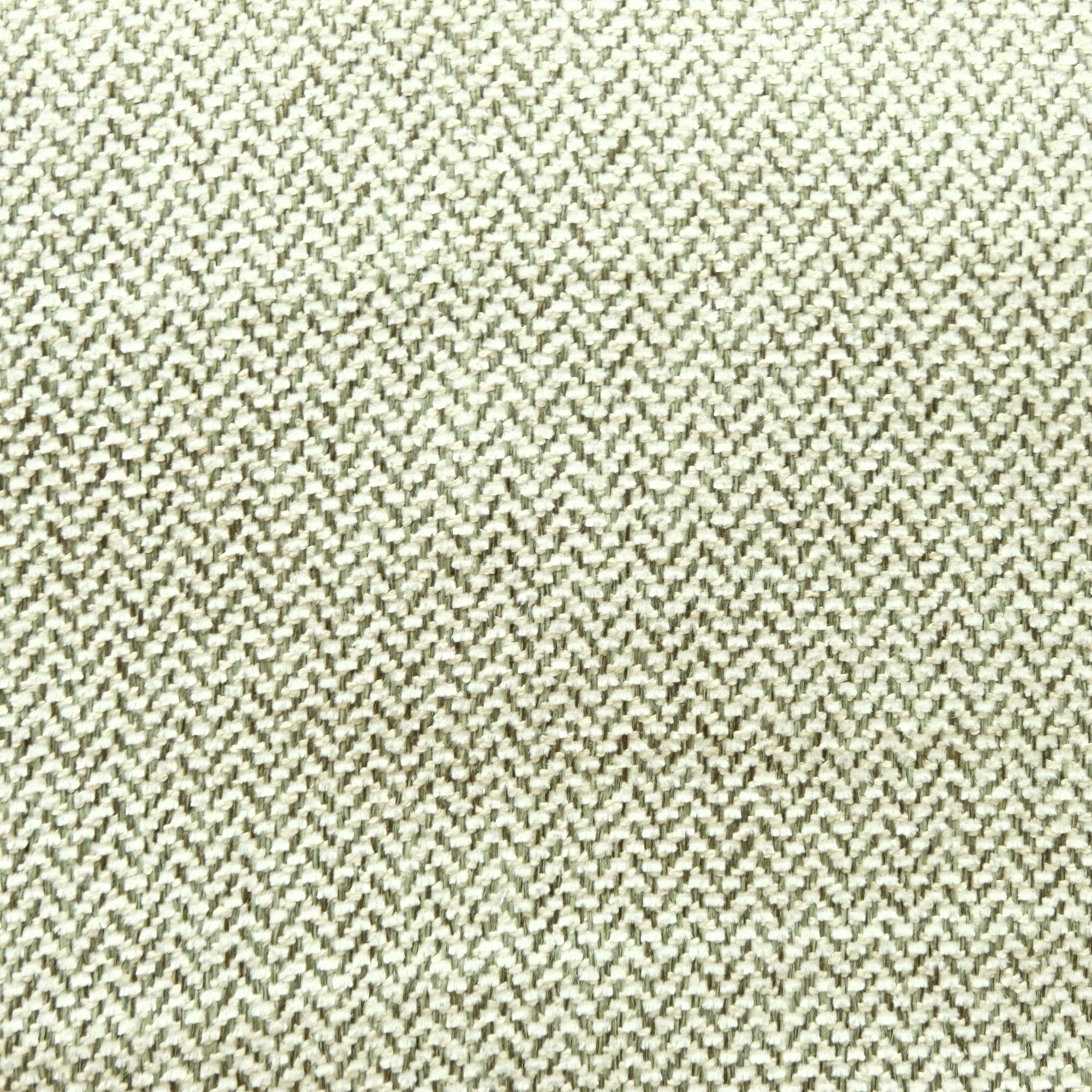 Zena fabric in color Ecru showcasing fabric zigzag chevron chenille upholstery fabric.