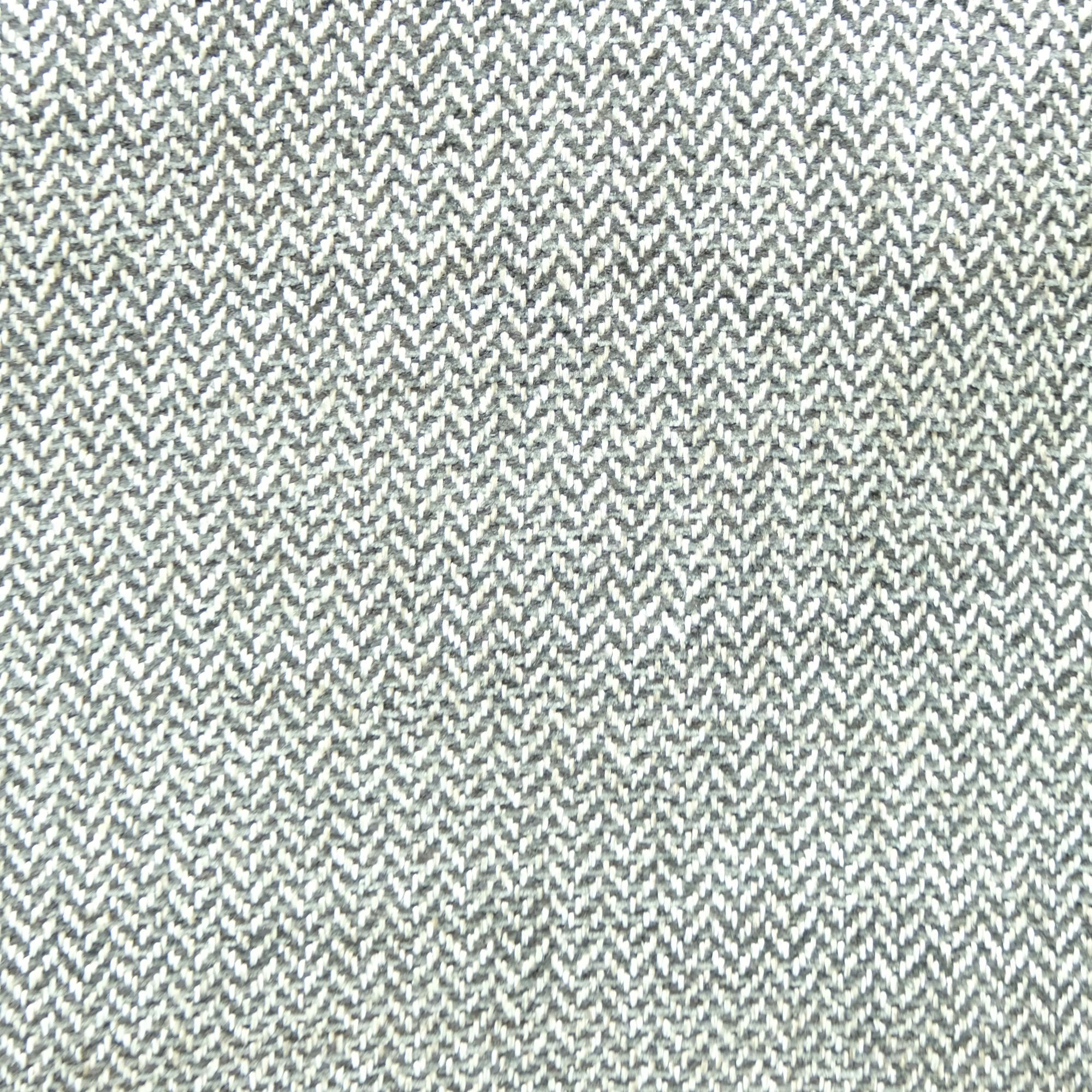 Zena fabric in color Ebony showcasing fabric zigzag chevron chenille upholstery fabric.