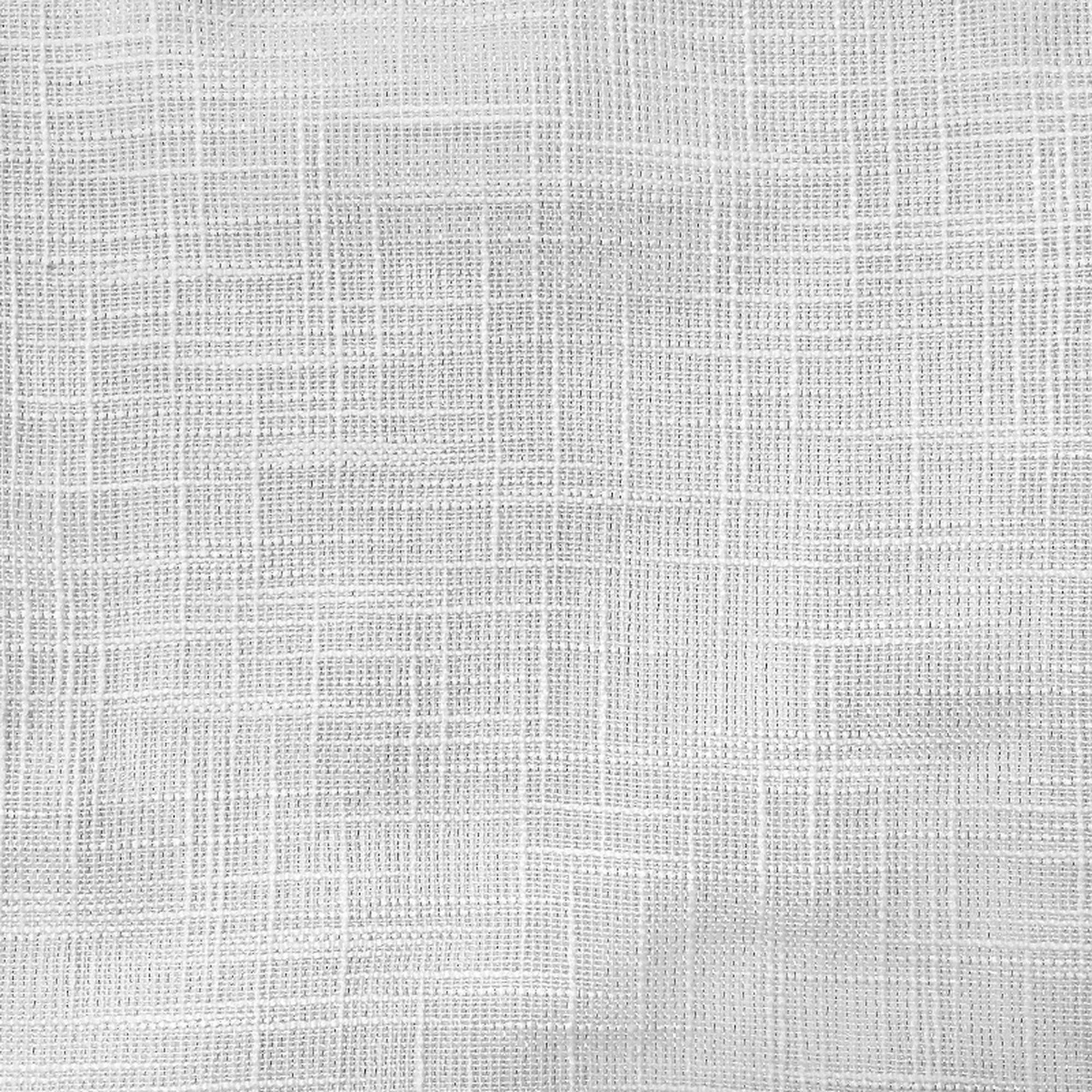 Zorro fabric in color White showcasing fabric solid textured linen look sheer drapery & curtain fabric.