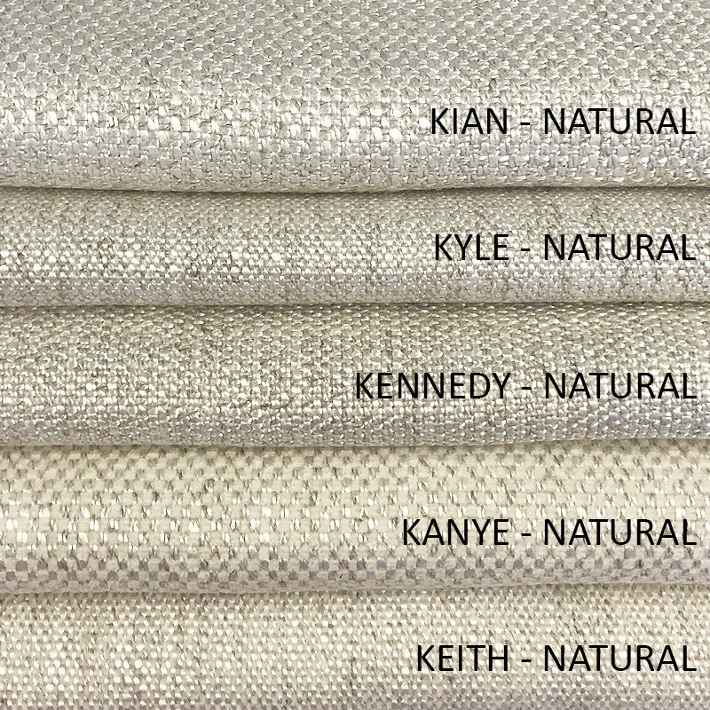 Kyle Fabric | Solid Linen Blend Fabric | Drapery & Curtain Fabric and Upholstery Fabric